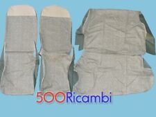 FIAT 500 D KIT FODERE IN TESSUTO TAPPEZZERIA SEDILE COMPLETO RIVESTIMENTO VERDE