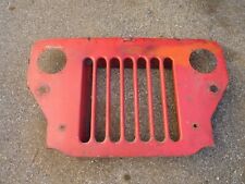 JEEP CJ3B CJ 3B GRIGLIA MASCHERINA MASCHERONE PORTA FARI TELAIO MUSETTO WILLYS