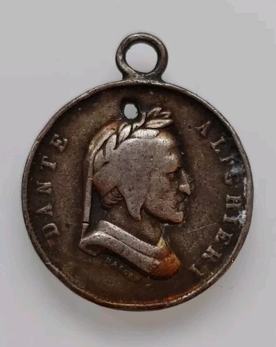 Medaglia dante alighieri - medaglia,