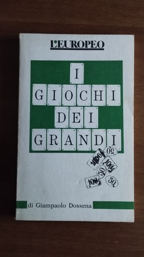 Giochi dei grandi - p1,