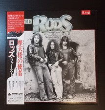 THE RODS S/T  1982 LP JAPAN OBI PROMO Twisted Sister RIOT Grand Funk KISS Rare