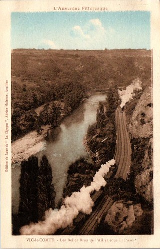 Vic comte carte postale - vic,
