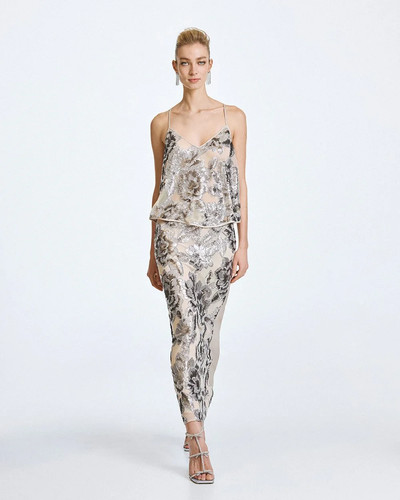 Top access fashion tulle - top,