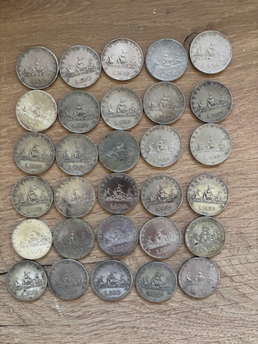 Monete 500 lire - lire, argento