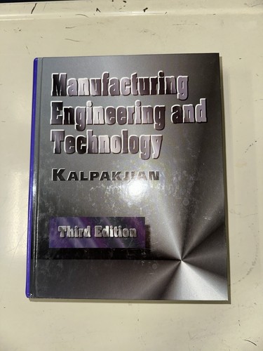 Manufacturing engineering and - manufacturing,