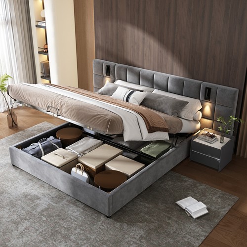 Letto imbottito matrimoniale