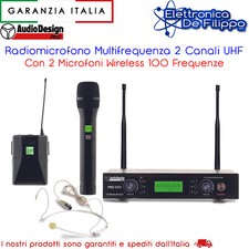 Radiomicrofono multifrequenza - radiomicrofono,