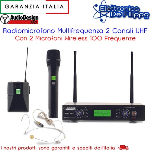 Radiomicrofono multifrequenza - radiomicrofono,