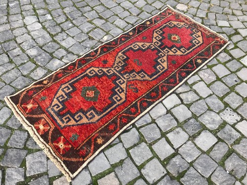 Tappeto vintage turco fatto - , a