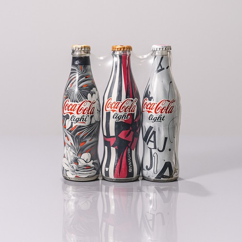 Bottiglie coca cola light - 3, coca-cola