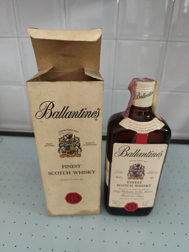 Ballantines fine scotch - fine,