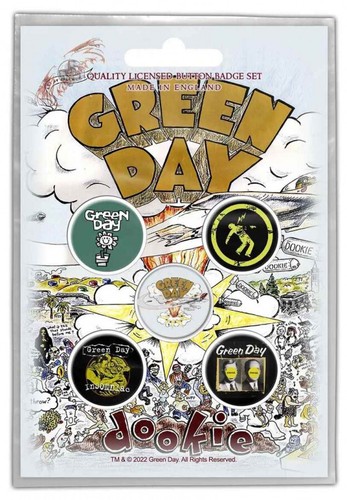 Green day dookie button - -,
