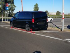 Paraurti posteriore AMG Mercedes classe V  W447 Nero