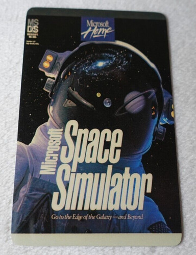 Microsoft space simulator 1994 - space,