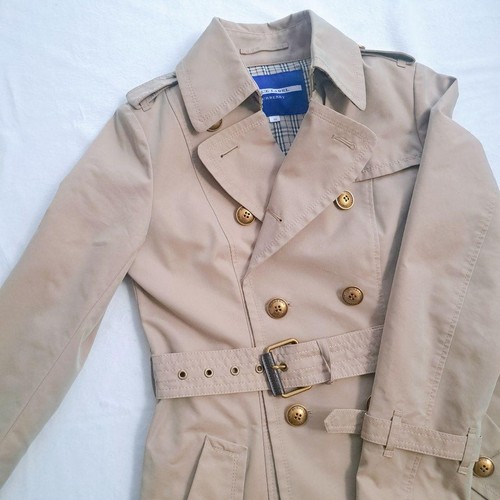 Burberry blue label trench - blue,