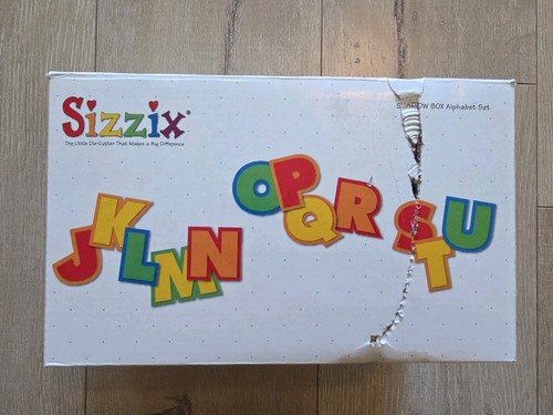 Sizzix shadow box - sizzix, alfabeto