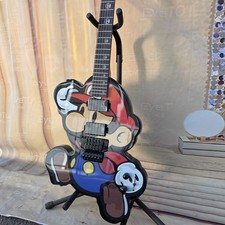 Electric Guitar cartoon figure