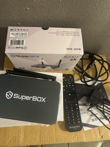 Lettore multimediale superbox - lettore,