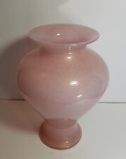 Grande Vaso Vetro Murano Firmato BAROVIER e TOSO Inclusioni Oro Venezia '70 cm38