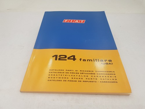 Manuale officina fiat 124 - manuale,