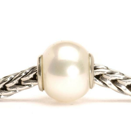 Moda trollbeads perla bianca - moda,
