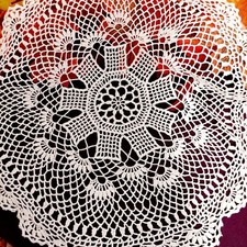 Centrino napkin Ø45cm crochet