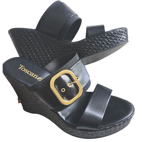 Sandali donna toscanella neri - sandali,