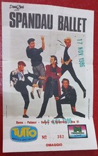BIGLIETTO CONCERTO SPANDAU