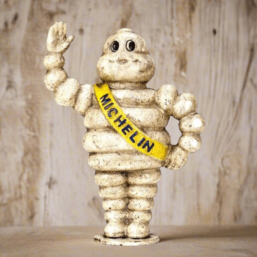 Banco monete ghisa michelin - monete,
