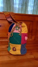 handmade crochet bucket bag