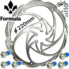 Formula Monolitic Bicicletta MTB Ebike DH FR Cura Disco Freno 6 Fori DISCO 220mm
