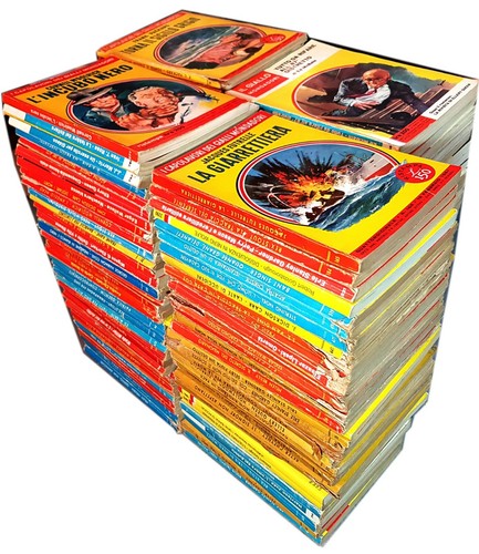 Lotto 140 libri gialli - 140, "gialli