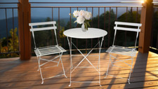 Set bistrot KYNAST bianco 3