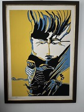 QUADRO DI REMO BRINDISI: LITOGRAFIA su carta  70 X 50 CM  "Vincitori e vinti"