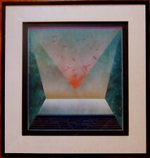 GIULIANO GIUMAN pezzo unico - olio su tavola del 1988 titolato  'MUSICA' (4/1)