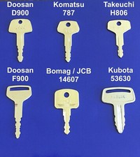 Mini Digger  Master Plant Key