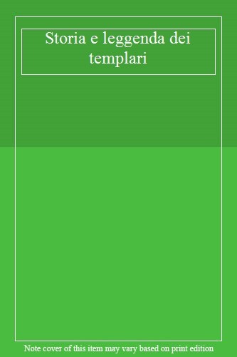 Storia leggenda dei - dei, templari
