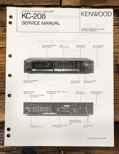 Kenwood 208 - kenwood, kc-208