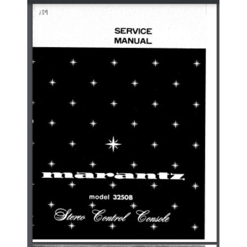 Marantz 3250b console - marantz,