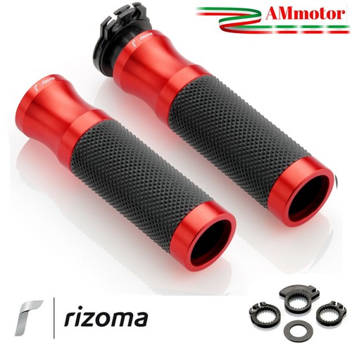 Manopole rizoma rosse honda - manopole,