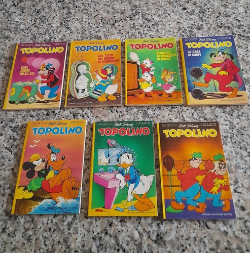 Lotto fumetti topolino 1184 - da,