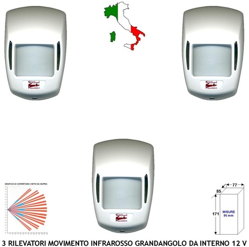 Infrarossi tre sensori - tre,
