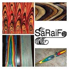 NERO SaRaiFo legno lamellare colorato 250x32cm 50mm