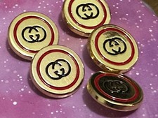 Bottoni oro gucci - 5, gg