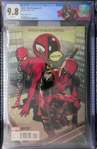 Spider man deadpool cgc 9 - spider-man,