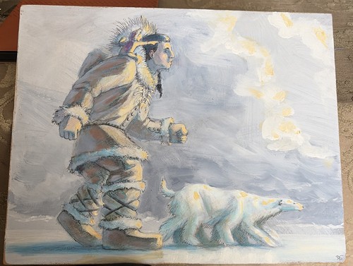 Vintage inuit art - ,