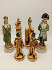 Set Statuette Vintage Scacchi Nigri