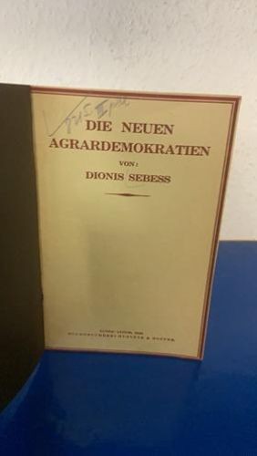 Die neuen agrardemokratien - neuen,