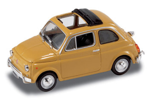 Fiat 500l 1968 - yellow, tufo