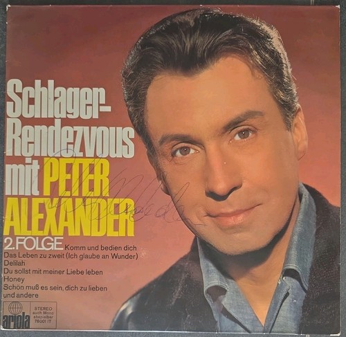 Autografo vinile peter - in,